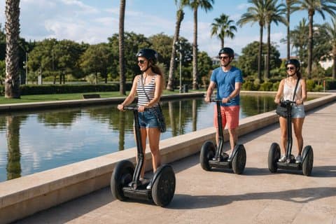 Valencia: 1.5h Turia Park Segway Tour