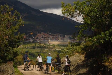 E Bike Tour of El Escorial Nature and History