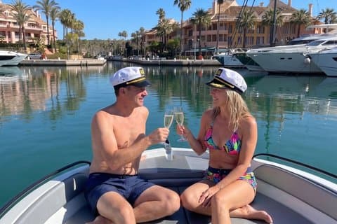 Private Boat Tour to Sotogrande from La Duquesa with Bathroom