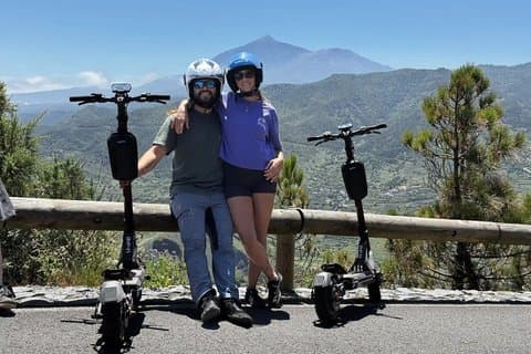 Electric Skateboard Tour Mixed Route of Teno Alto