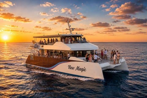 Sunset Experience in Catamaran from Benalmadena
