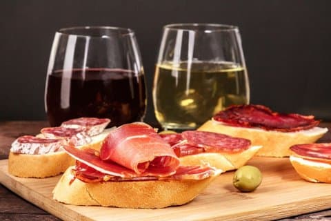 Food Tour 2 Days Iberian Ham and Wines from Madrid