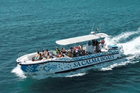 Visit to Palma marine reserve cliff caves and snorkeling