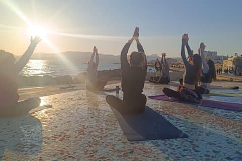 Palma Sunset Yoga and Healthy Snack Experience
