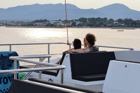 Sailing catamaran at Sunset of 2 hours Duration