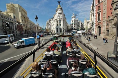 Madrid City Tour – Hop On Hop Off Bus