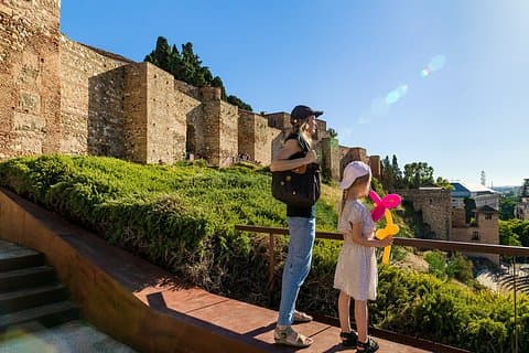 Málaga Alcazaba and Gibralfaro Castle Admission Ticket