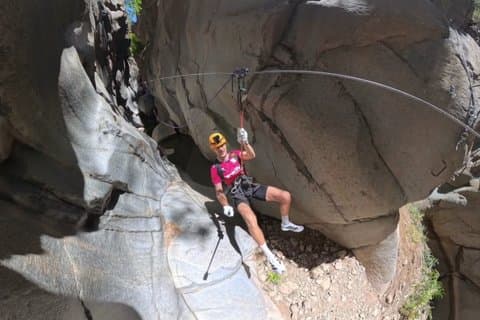 Vertical Adventure Park for beginners Via Ferrata in Tenerife