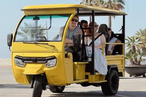 Experience Barcelona with Private Tuk Tuk Tour