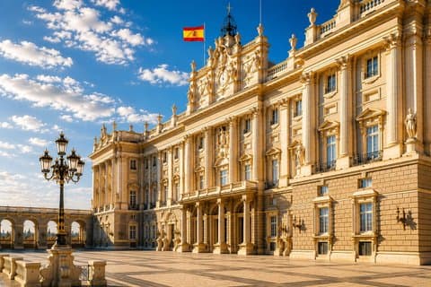 Madrid: Royal Palace Guided Tour with Skip the Line Ticket