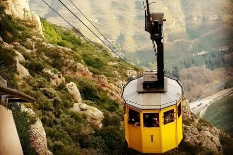 Montserrat Cable Car Ticket & Mountain Views, Barcelona