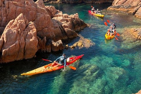 Costa Brava Kayak and Snorkel from Barcelona (Small Group)