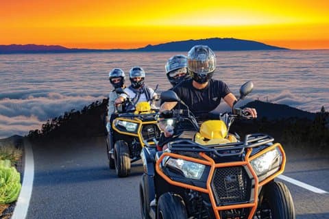 Tenerife Mount Teide Day or Sunset Guided Quad Tour