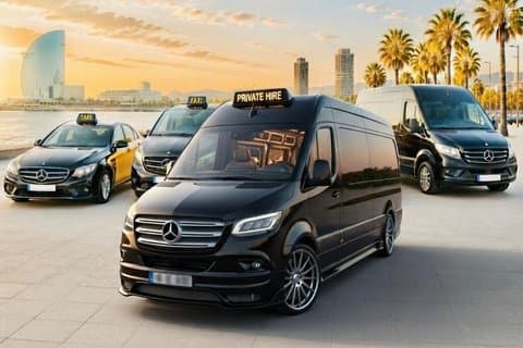 Barcelona Airport BCN to Sitges Private Taxi Transfer