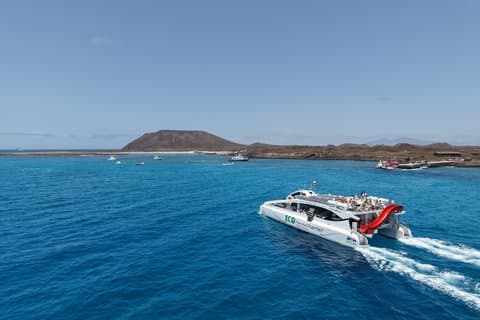 Eco Fast Ferry to Isla de Lobos Round Trip