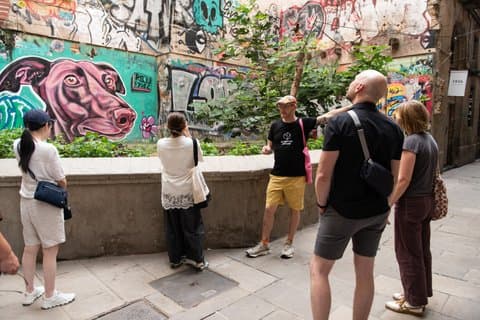 Barcelona Street Art Tour with Exclusive Artist Studios Visit