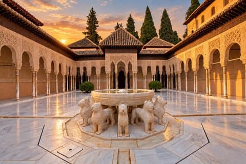Alhambra and Nasrid Palaces Entrance with Audio Guide