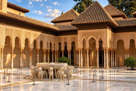 Guided tour of the Alhambra and Generalife