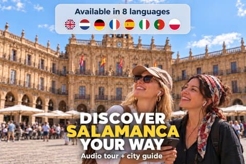 Salamanca City Walk with Audio Guide in 7 Languages on Your Phone