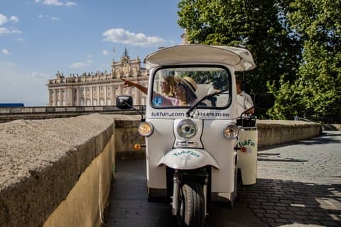 Madrid Guided Electric Tuk Tuk Tour