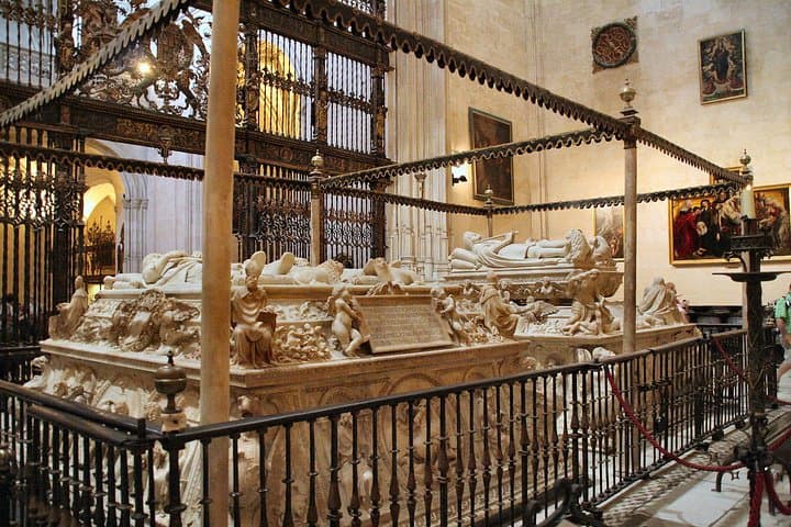 The mausoleum of the Royal Chapel of the Catholic Monarchs