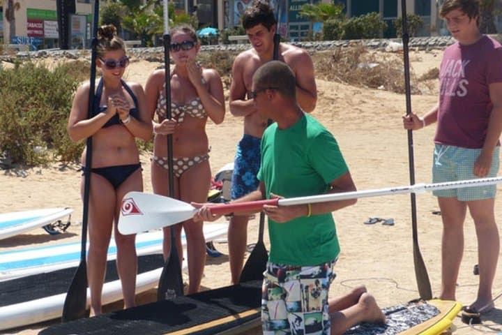 1,5-Hour Beginners Stand Up Paddle Course in Caleta de Fuste