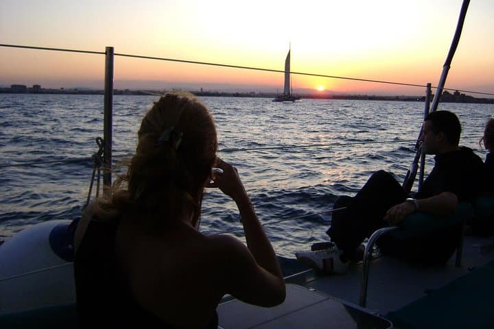 Málaga Sunset Cruise and Dinner at the Port