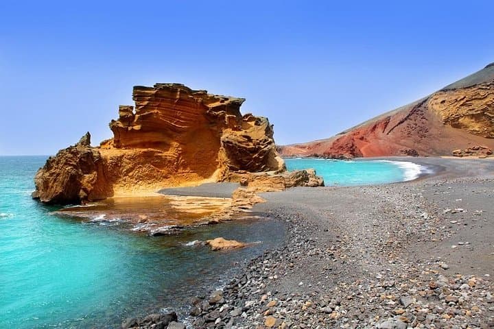 Timanfaya the Green Lagoon and La Geria
