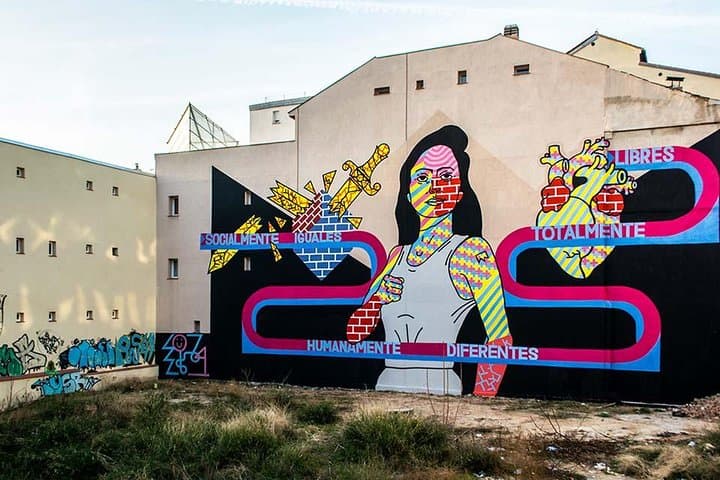 Street art tour Madrid