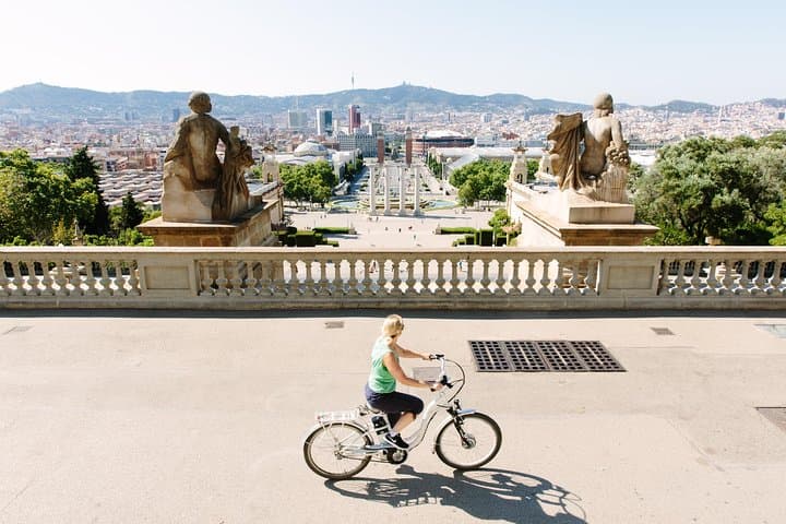 Barcelona Electric Bike Tour: Scenic Montjuic Panoramic Views