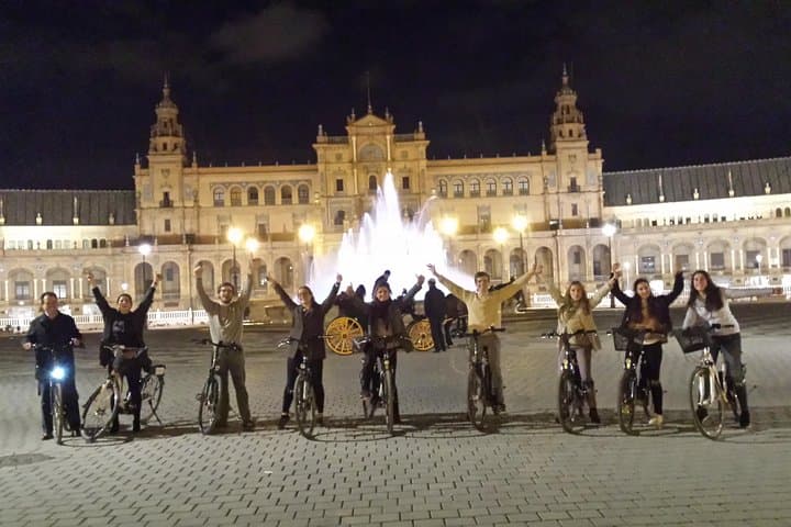 Plaza De España at Nighttime
