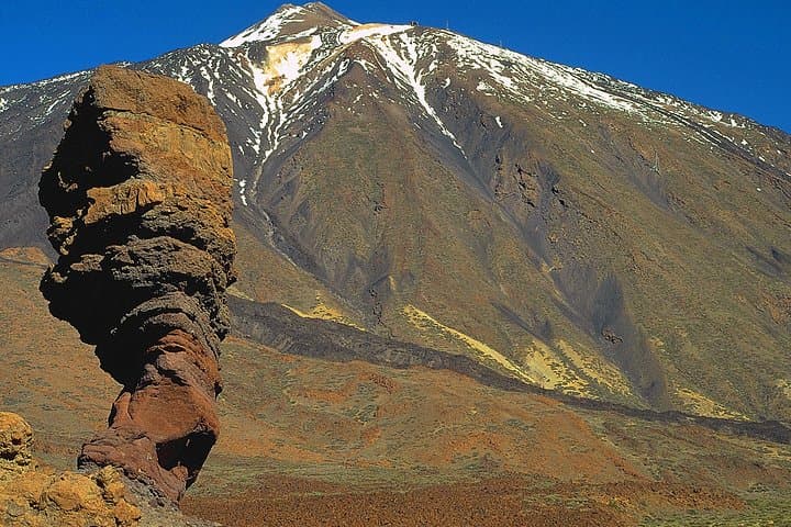 Famous view of Mnt Teide