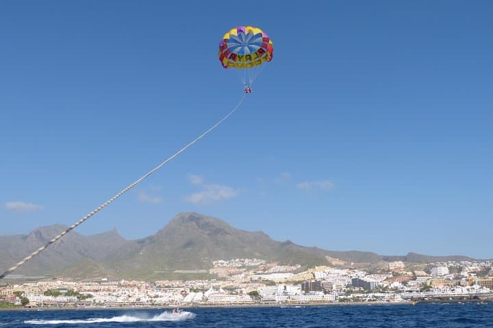 Parascending in Tenerife