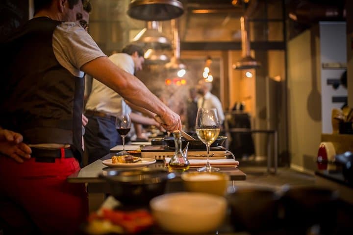 Paella Cooking Class with Professional Chef: Four Course Dinner