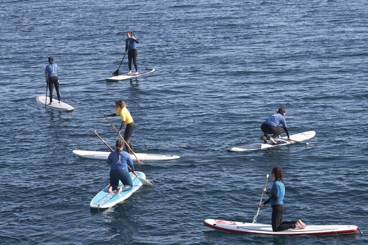 Sup Experiences in the ocean