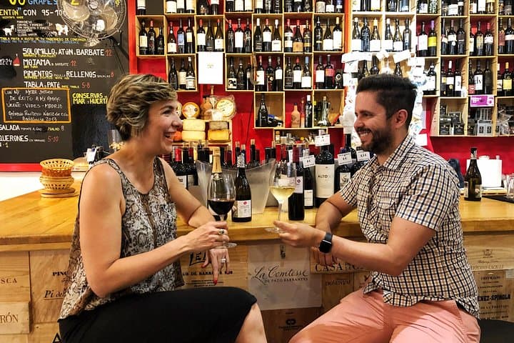 Private Wine & Gourmet Tapas Tour in Madrid with Sommelier