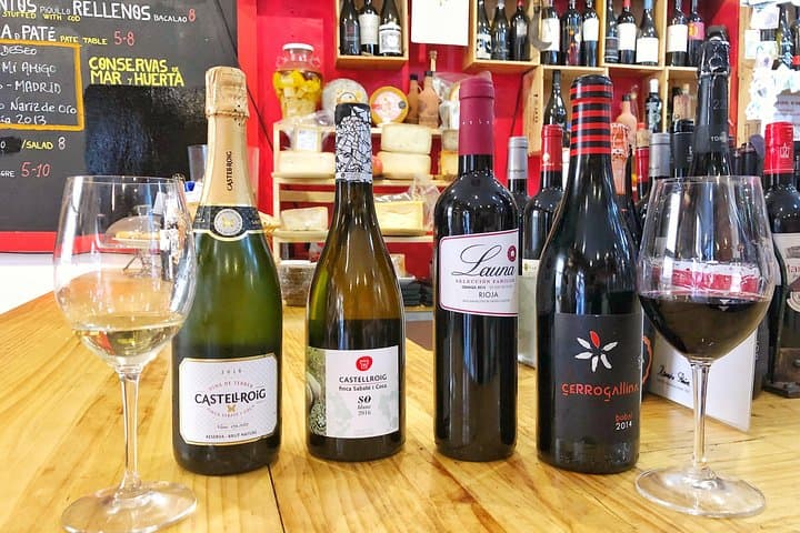 Private Wine & Gourmet Tapas Tour in Madrid with Sommelier