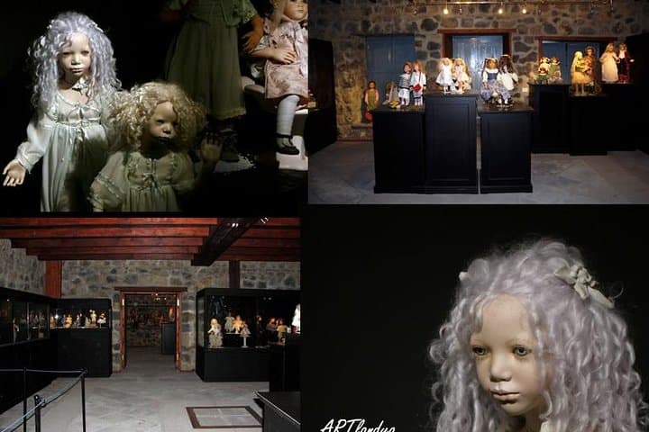 Some vitrins of the museum