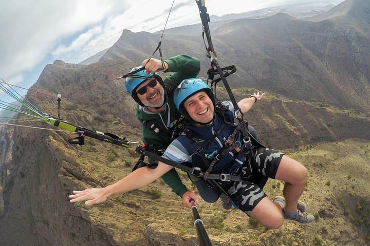 Paragliding Sunday fun day, Costa Adeje, Tenerife