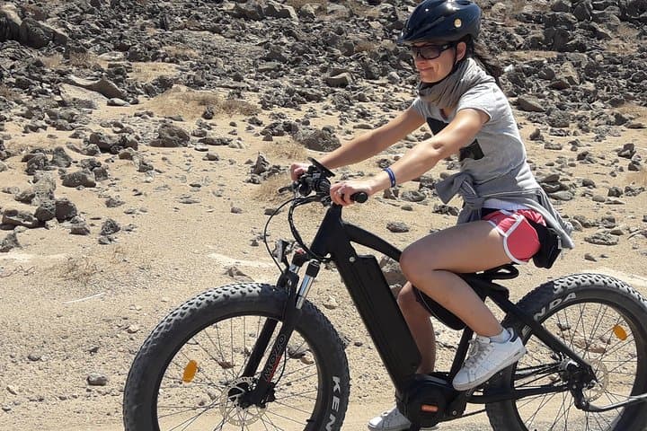 Fat Electric Bike Advanced Tour 5 Hours In Fuerteventura From Lanzarote