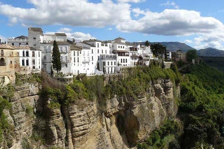 Enjoy the unique landscape of the White Villages
