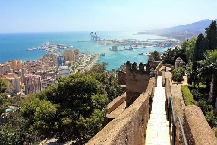 Castle walkway