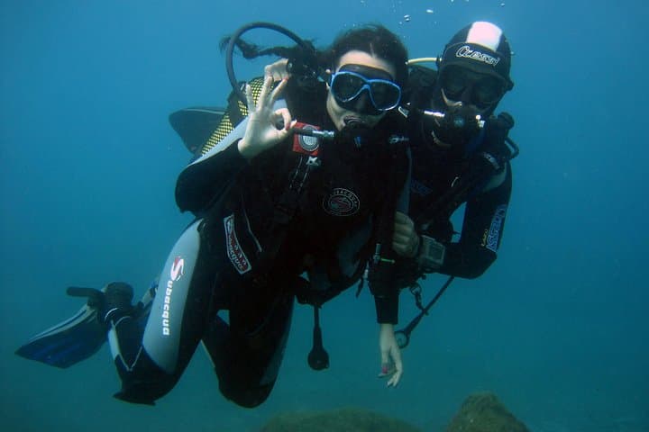 Try dive in Tenerife