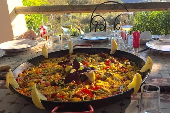 Paella & Arroz Course in the Breathtaking Montes de Malaga