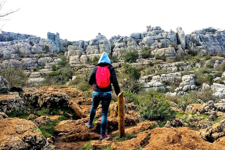 Private trail in El Torcal from Marbella or Malaga