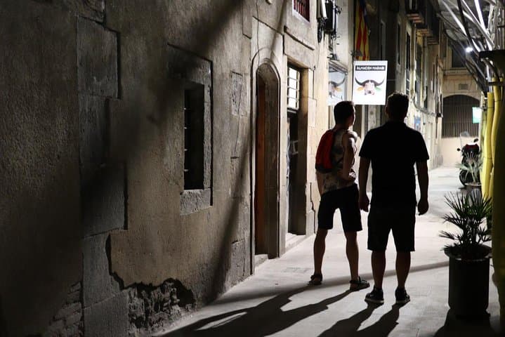 Venture through the narrow streets