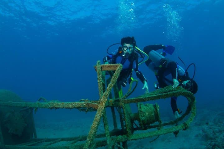 Scuba Diving Baptism in Caleta de Fuste