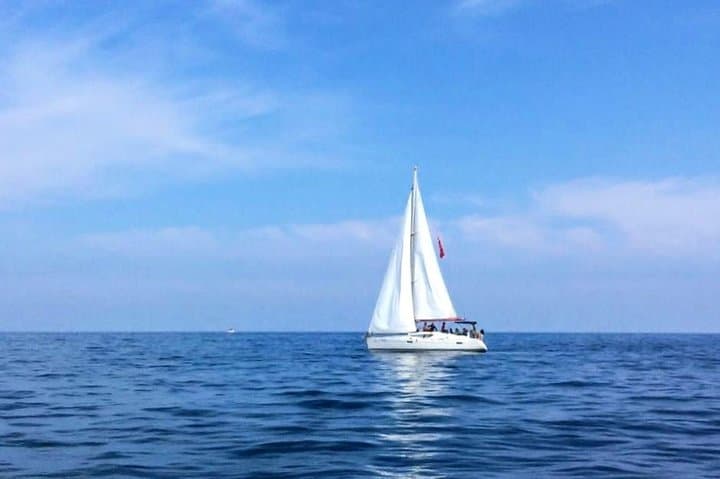 Sitges or Costa Brava Private Weekend Sailing from Barcelona