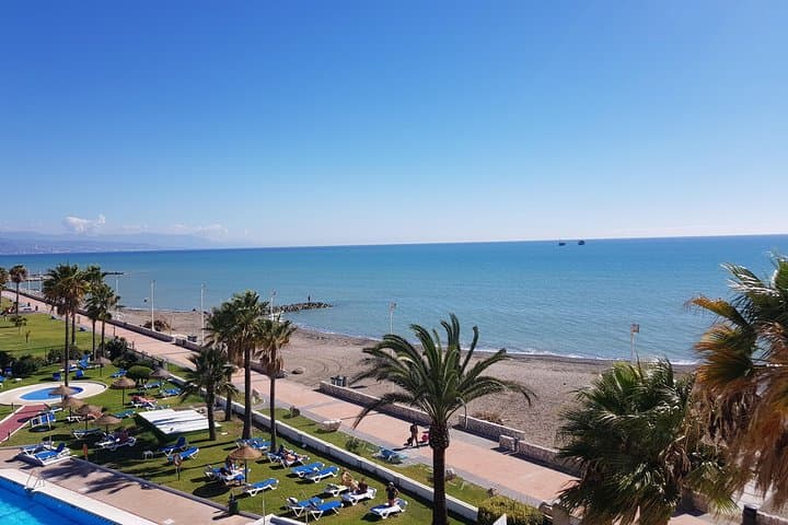 Hotel view, motorbike tour Morocco