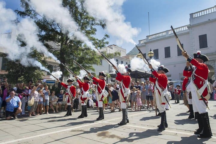 soldiers in gibraltar